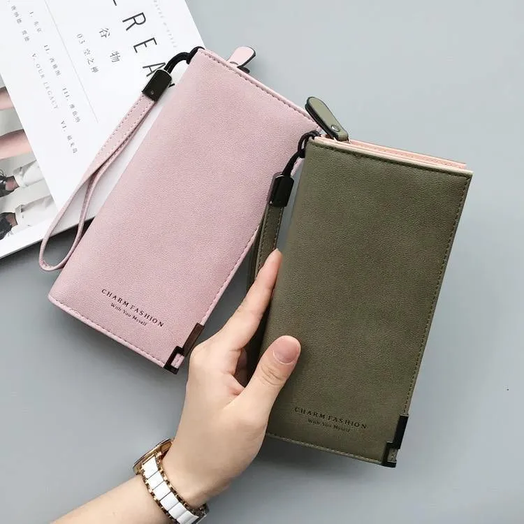 Frauen Brieftaschen Mode Dame Armband Handtaschen Lange Geld Tasche Zipper Geldbörse Karten ID Halter Kupplung Frau Brieftasche Burse Note