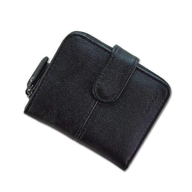 Frauen Kleine Brieftasche Für Kreditkarte Weibliche Geldbörse Leder Brieftasche Mode Kurze Kupplung Dame Solide Mini Geldbörse Frauen Brieftaschen