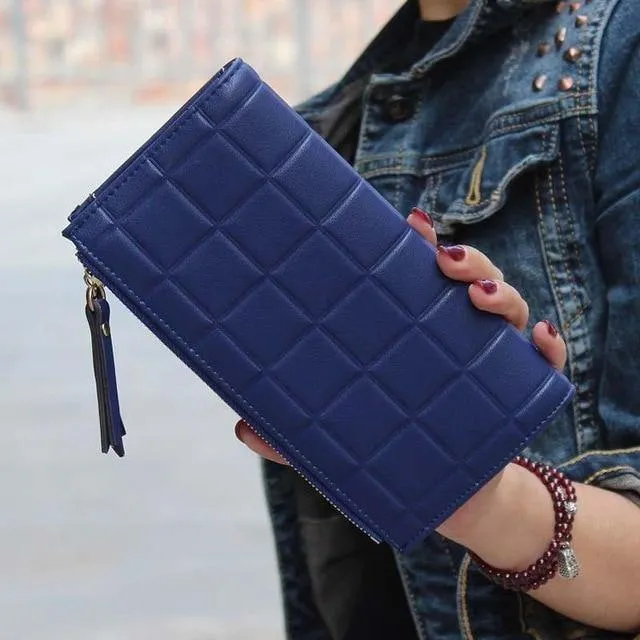 Frauen Brieftasche Kupplung frauen Geldbörse Beste Telefon Brieftasche Weibliche Fall Telefon Tasche Carteira Femme