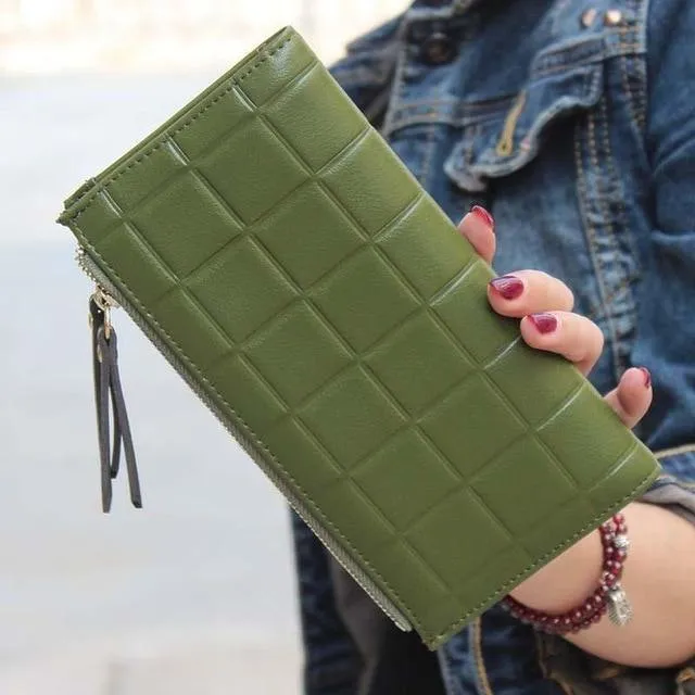 Frauen Brieftasche Kupplung frauen Geldbörse Beste Telefon Brieftasche Weibliche Fall Telefon Tasche Carteira Femme