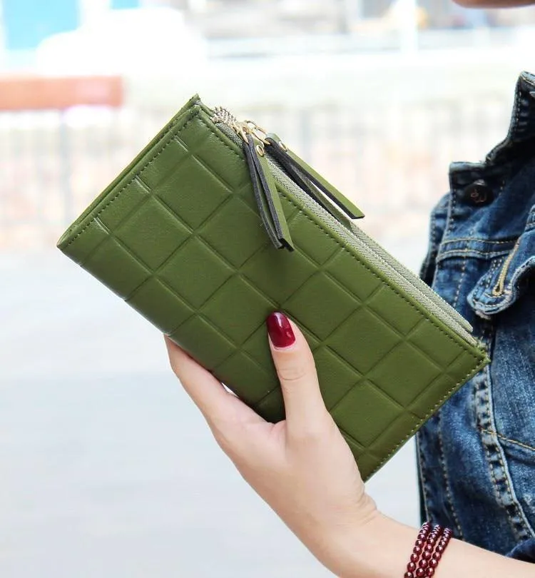 Frauen Brieftasche Kupplung frauen Geldbörse Beste Telefon Brieftasche Weibliche Fall Telefon Tasche Carteira Femme