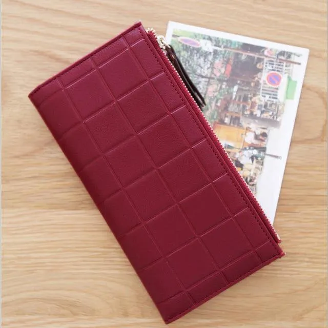 Frauen Brieftasche Kupplung frauen Geldbörse Beste Telefon Brieftasche Weibliche Fall Telefon Tasche Carteira Femme