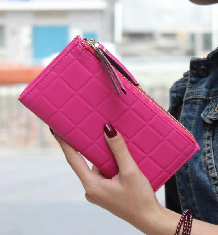 Frauen Brieftasche Kupplung frauen Geldbörse Beste Telefon Brieftasche Weibliche Fall Telefon Tasche Carteira Femme