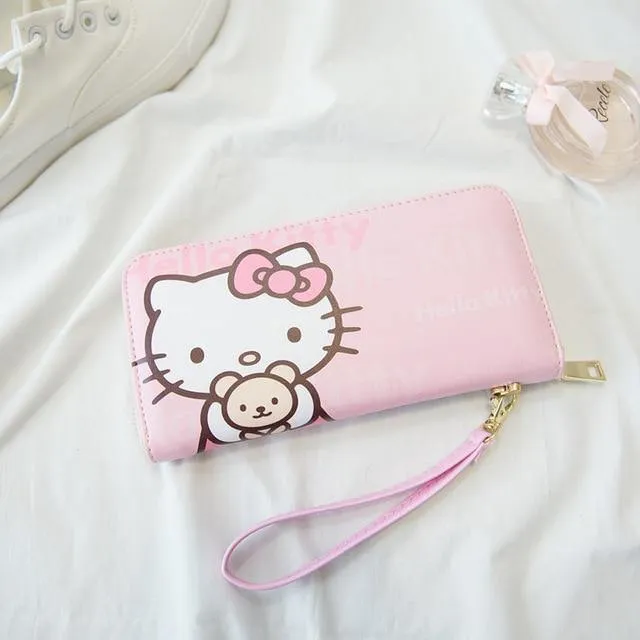 Frauen Geldbörsen Mickey Tasche Minnie Geldbörse Leder Handtasche Frauen Billeteras Damen Clutch Tasche Embrayage Sac Bolsas Feminina