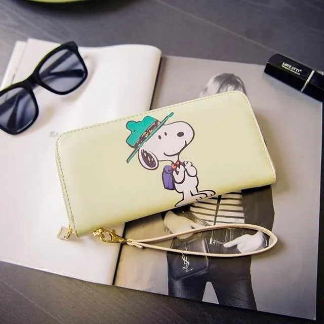 Frauen Geldbörsen Mickey Tasche Minnie Geldbörse Leder Handtasche Frauen Billeteras Damen Clutch Tasche Embrayage Sac Bolsas Feminina