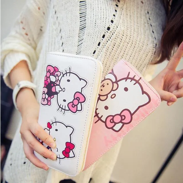 Frauen Geldbörsen Mickey Tasche Minnie Geldbörse Leder Handtasche Frauen Billeteras Damen Clutch Tasche Embrayage Sac Bolsas Feminina