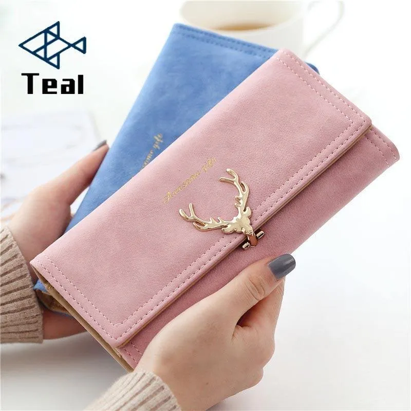 Brieftasche Frauen geldbörse portefeuille femme Mode Lange Brieftasche Weibliche Lange Design Geldbörse Frauen Geldbörsen Damen Kupplung