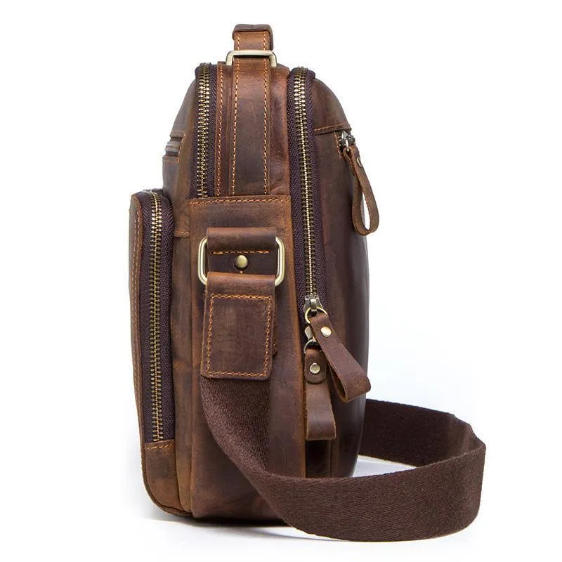 Leder Herren Umhängetasche Vintage Messenger Bags Herren Bolsos Herren Umhängetaschen Herren Handtasche Schultertasche