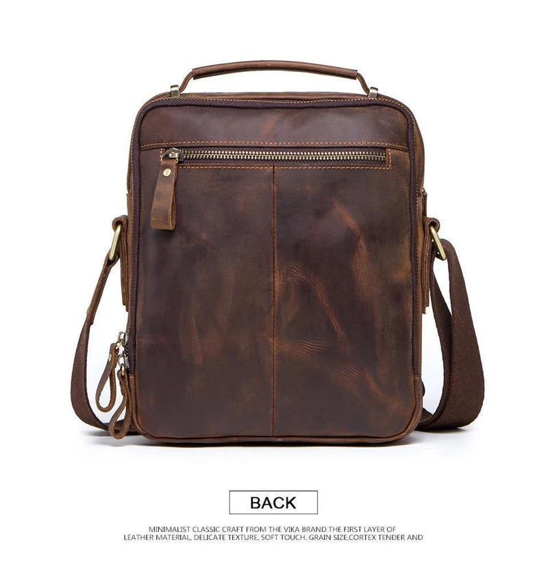 Leder Herren Umhängetasche Vintage Messenger Bags Herren Bolsos Herren Umhängetaschen Herren Handtasche Schultertasche