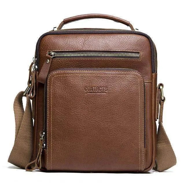 Leder Herren Umhängetasche Vintage Messenger Bags Herren Bolsos Herren Umhängetaschen Herren Handtasche Schultertasche