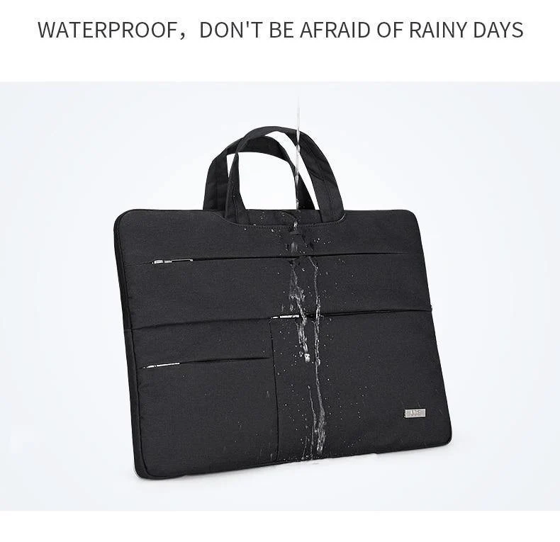 Mann Laptop Tasche wasserdicht passen 15.6 Zoll Handtaschen Aktentasche männlich