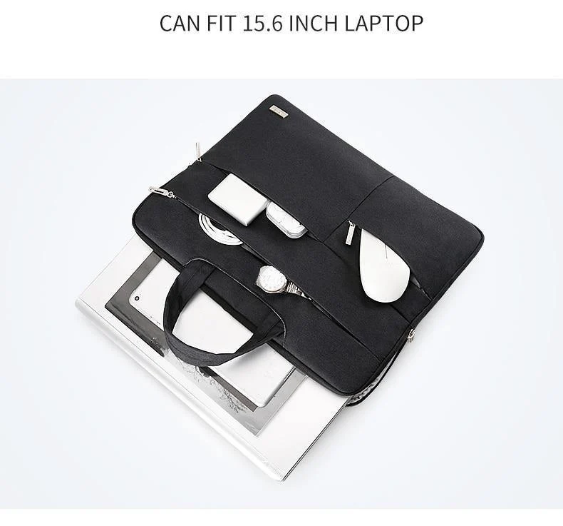 Mann Laptop Tasche wasserdicht passen 15.6 Zoll Handtaschen Aktentasche männlich