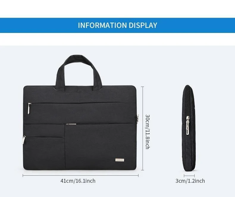 Mann Laptop Tasche wasserdicht passen 15.6 Zoll Handtaschen Aktentasche männlich