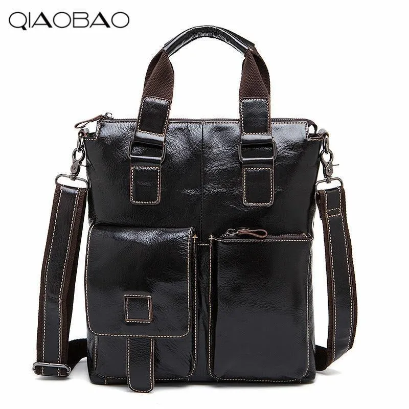 Leder Männer Tasche Casual Business Leder Herren Messenger Tasche Vintage herren Umhängetasche bolsas