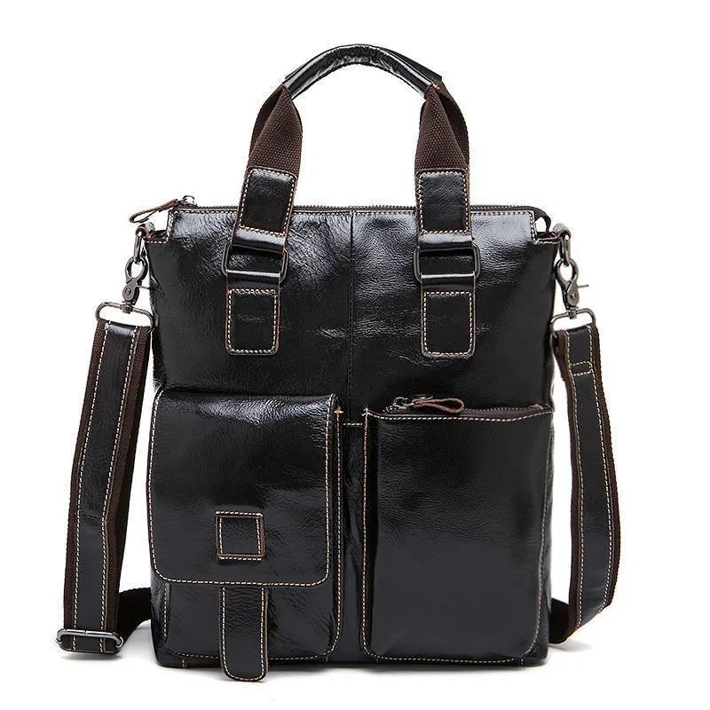 Leder Männer Tasche Casual Business Leder Herren Messenger Tasche Vintage herren Umhängetasche bolsas