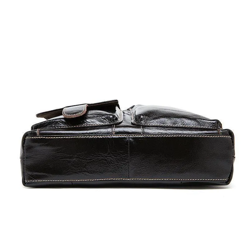 Leder Männer Tasche Casual Business Leder Herren Messenger Tasche Vintage herren Umhängetasche bolsas