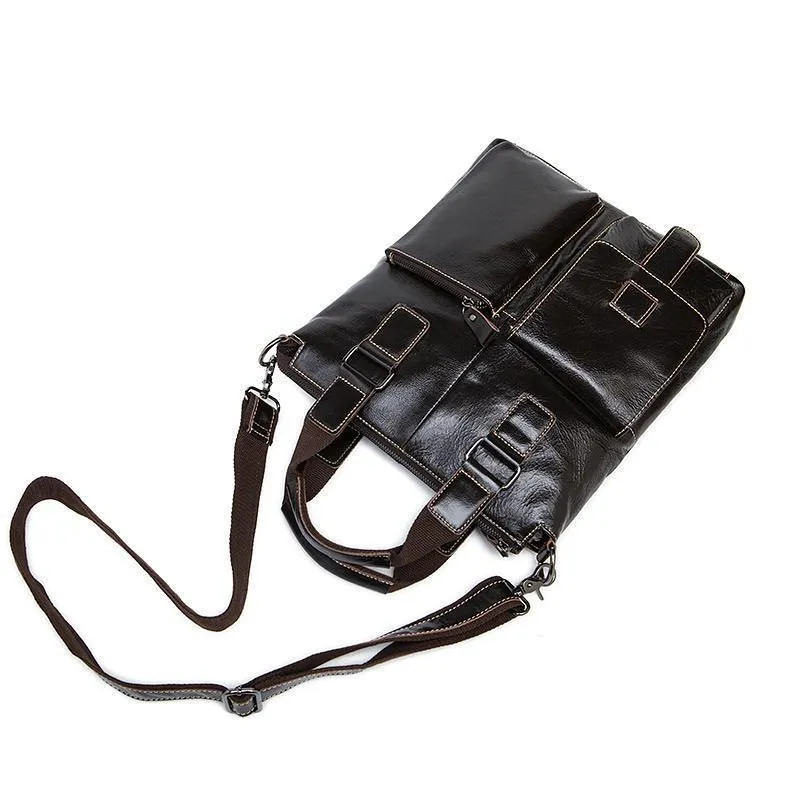 Leder Männer Tasche Casual Business Leder Herren Messenger Tasche Vintage herren Umhängetasche bolsas