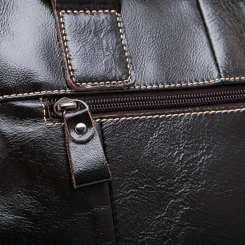 Leder Männer Tasche Casual Business Leder Herren Messenger Tasche Vintage herren Umhängetasche bolsas