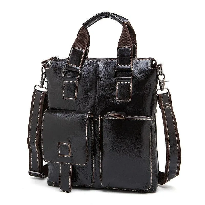 Leder Männer Tasche Casual Business Leder Herren Messenger Tasche Vintage herren Umhängetasche bolsas