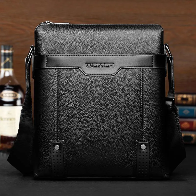Pu-leder männer messenger bags casual umhängetasche business herren handtasche taschen für geschenk herren kleine aktentasche