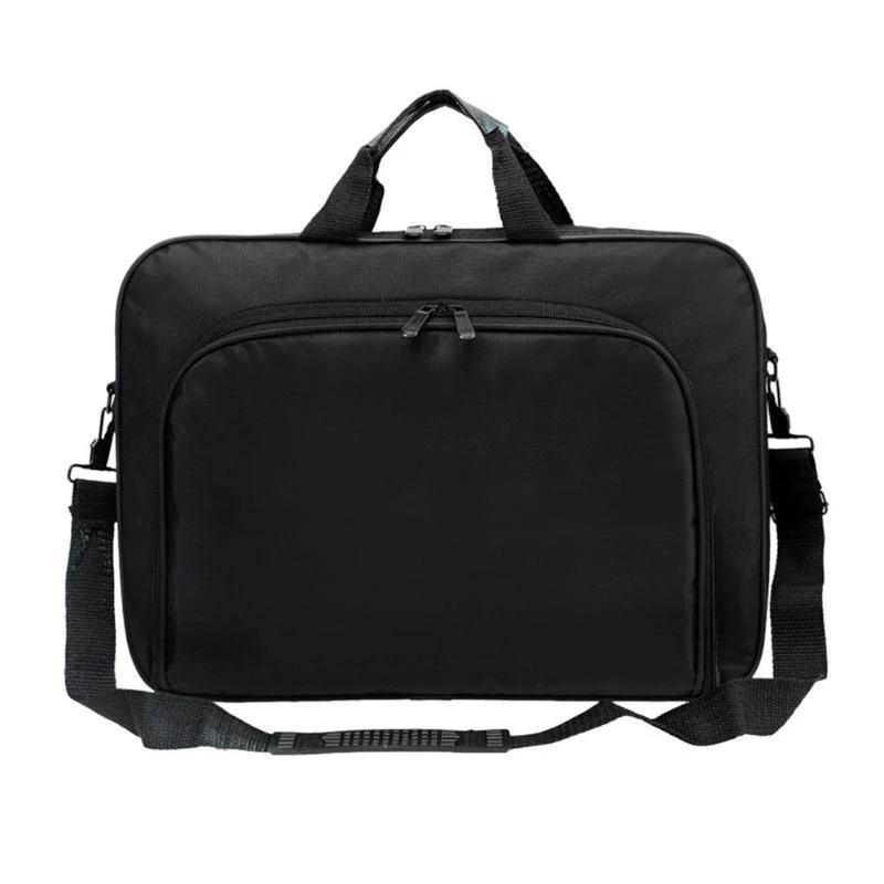 Business Tragbare Nylon Computer Handtaschen Reißverschluss Schulter Laptop Einfache Tasche männer tasche schulter laptop schwarz