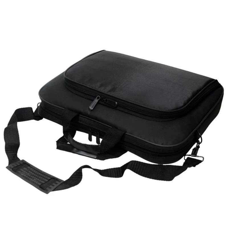 Business Tragbare Nylon Computer Handtaschen Reißverschluss Schulter Laptop Einfache Tasche männer tasche schulter laptop schwarz
