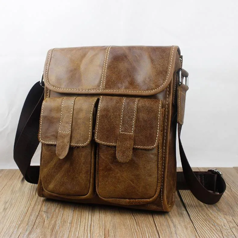 Männer Aktentasche taschen Aus Echtem Leder große kapazität tasche männlichen vintage taschen luxus Marke Casual schulter tasche