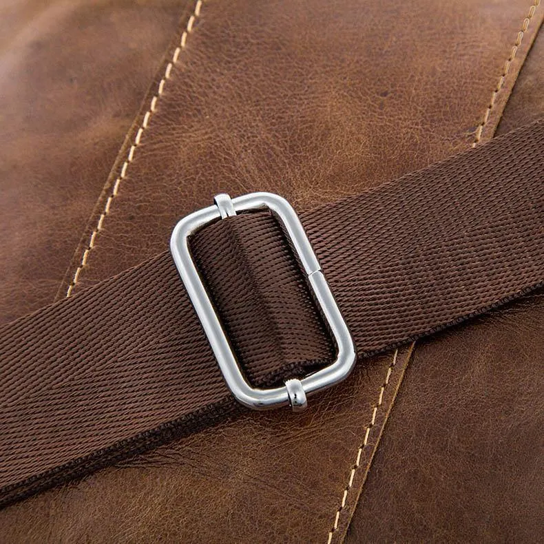 Männer Aktentasche taschen Aus Echtem Leder große kapazität tasche männlichen vintage taschen luxus Marke Casual schulter tasche