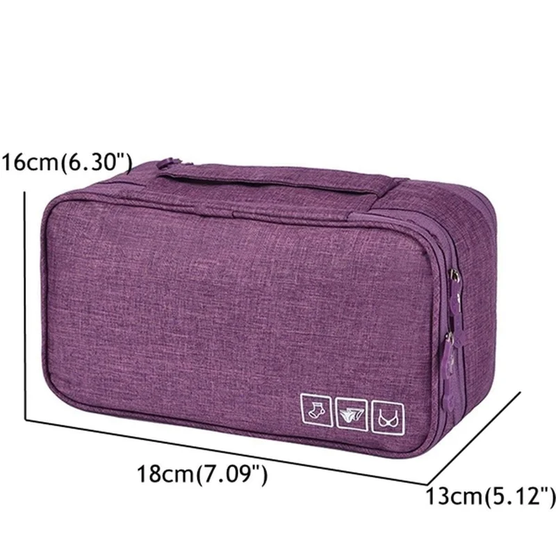 BH Unterwäsche Packwürfel Organizer Reisegepäck Wasserdichte Reisetasche für Frauen Beutel Koffer Platzsparendes Paket