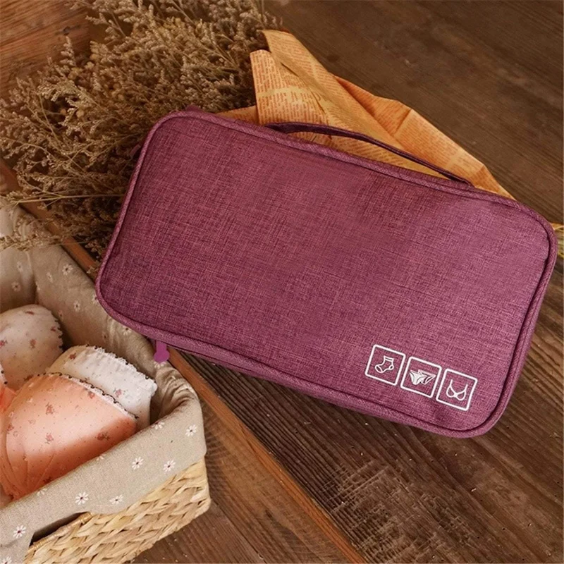 BH Unterwäsche Packwürfel Organizer Reisegepäck Wasserdichte Reisetasche für Frauen Beutel Koffer Platzsparendes Paket