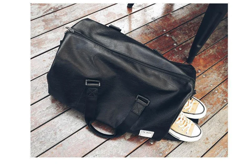Reisetasche Herren Damen Große Kapazität Reisetasche Einfache Gepäcktasche Wasserdichte Gezeitenkoffer Gepäck Reisetaschen