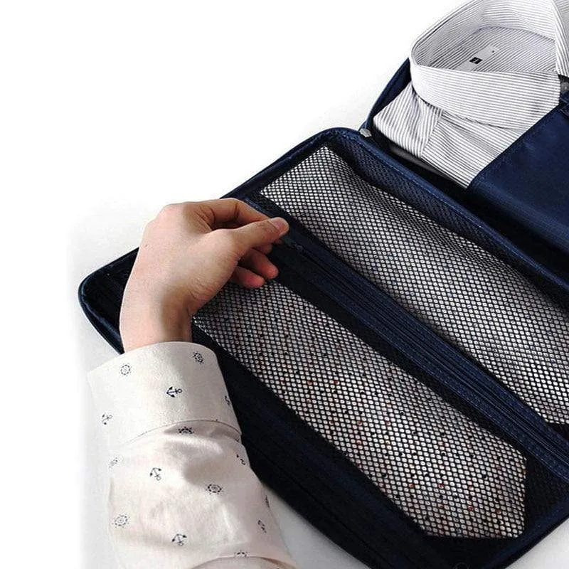 Männer Nylon Gepäck Reisetaschen für Hemd Leichte Verpackung Veranstalter Kleidungsstück Verpackung Würfel Gepäck Koffer männliche Tasche