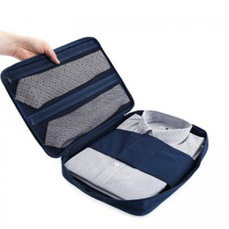 Männer Nylon Gepäck Reisetaschen für Hemd Leichte Verpackung Veranstalter Kleidungsstück Verpackung Würfel Gepäck Koffer männliche Tasche
