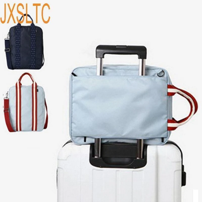 Wasserdichte Reisetasche aus Nylon für Männer, Reisetaschen, faltbarer Koffer, große Kapazität, Wochenend-Reisetasche, Packwürfel für Frauen