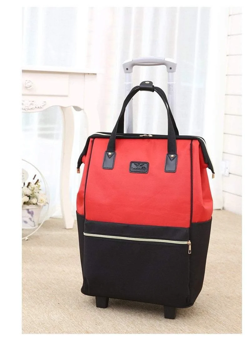Oxford Tuch Wasserdicht Maletas De Viaje Con Ruedas Envio Koffer Gepäck Set Roll Reisetasche Festrollen