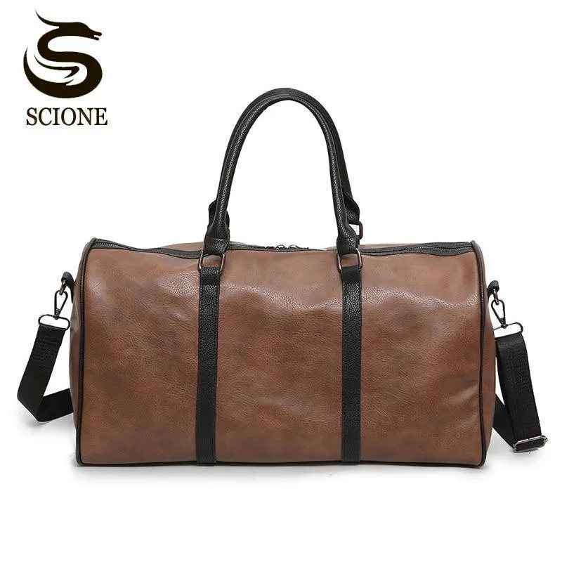 Reisetasche Stilvolle Damen Casual Handtasche Herren Reisetaschen Männlich Weiblich Hochwertige Gepäcktaschen mit großer Kapazität