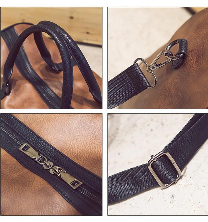 Reisetasche Stilvolle Damen Casual Handtasche Herren Reisetaschen Männlich Weiblich Hochwertige Gepäcktaschen mit großer Kapazität