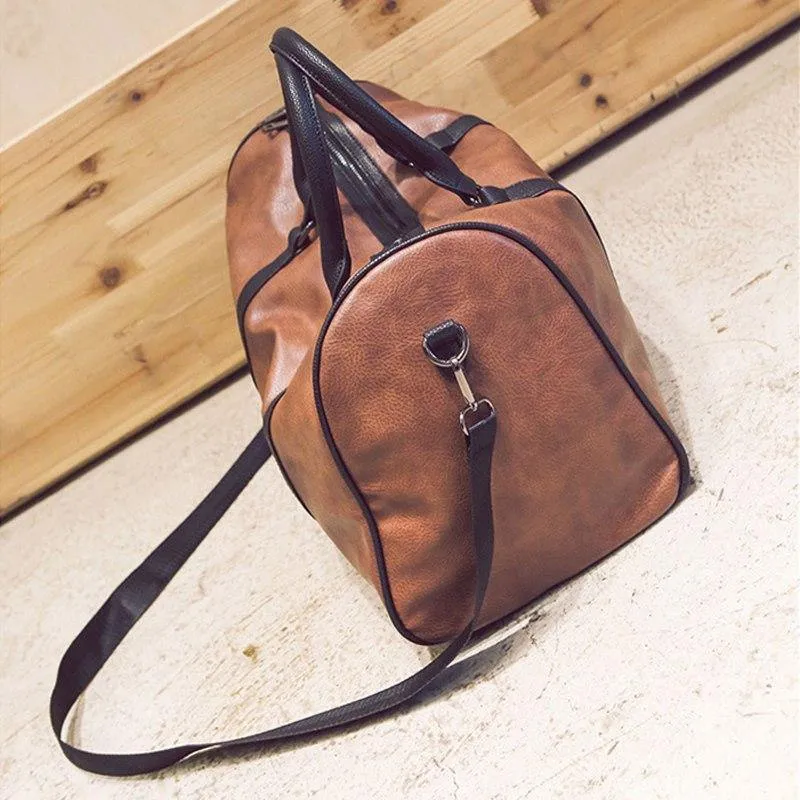 Reisetasche Stilvolle Damen Casual Handtasche Herren Reisetaschen Männlich Weiblich Hochwertige Gepäcktaschen mit großer Kapazität