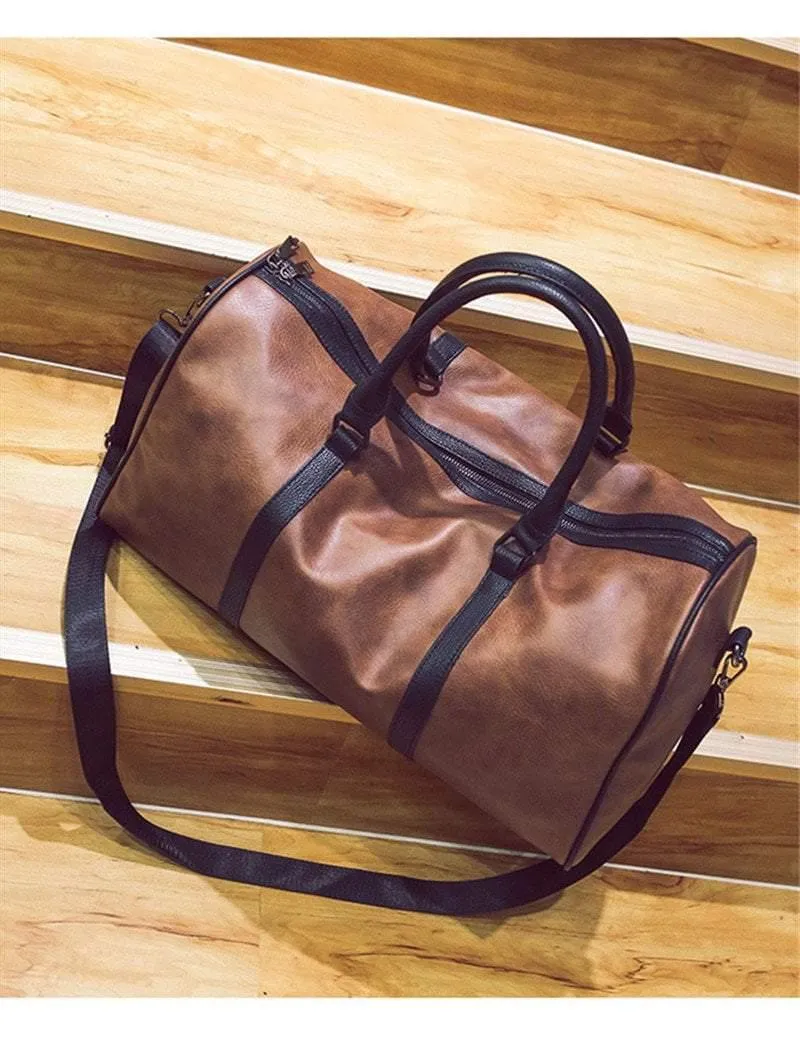 Reisetasche Stilvolle Damen Casual Handtasche Herren Reisetaschen Männlich Weiblich Hochwertige Gepäcktaschen mit großer Kapazität
