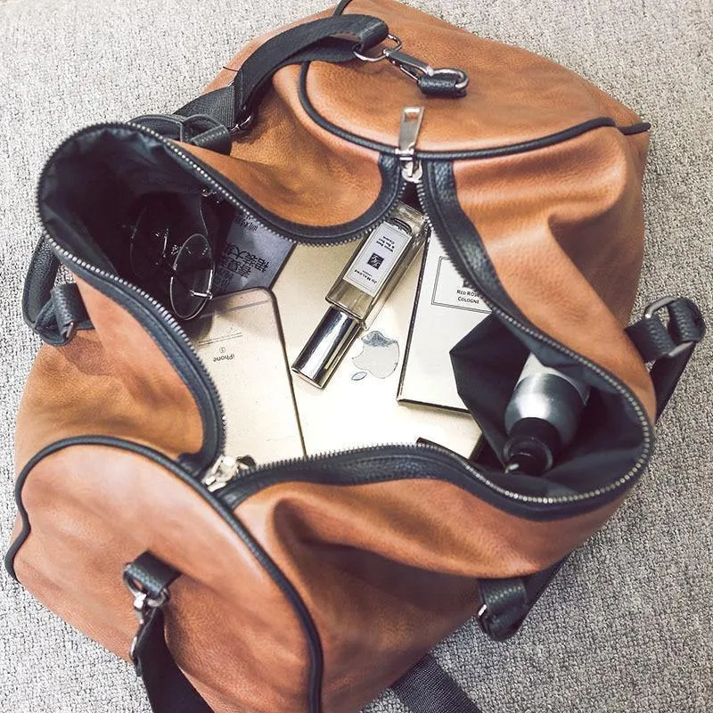 Reisetasche Stilvolle Damen Casual Handtasche Herren Reisetaschen Männlich Weiblich Hochwertige Gepäcktaschen mit großer Kapazität