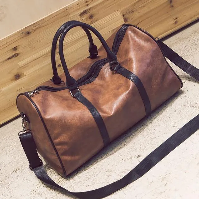 Reisetasche Stilvolle Damen Casual Handtasche Herren Reisetaschen Männlich Weiblich Hochwertige Gepäcktaschen mit großer Kapazität