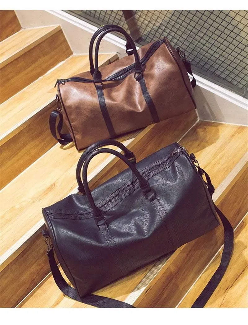 Reisetasche Stilvolle Damen Casual Handtasche Herren Reisetaschen Männlich Weiblich Hochwertige Gepäcktaschen mit großer Kapazität