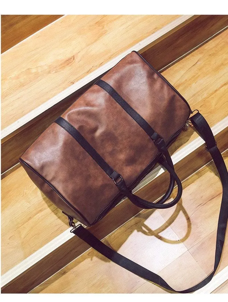 Reisetasche Stilvolle Damen Casual Handtasche Herren Reisetaschen Männlich Weiblich Hochwertige Gepäcktaschen mit großer Kapazität
