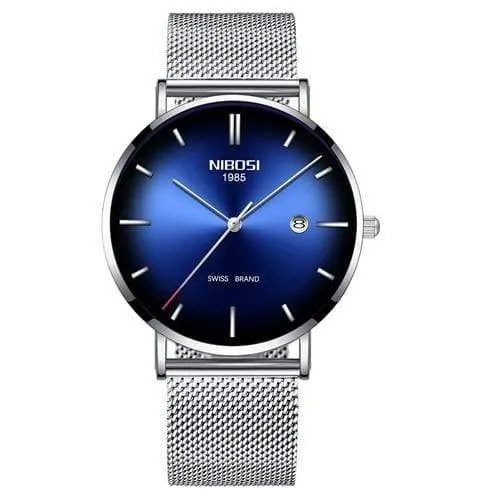 Herren Uhren Top Brand Luxus Mesh Stahl Band Grün Casual Quarz Uhr Männer Mode Sport Armbanduhr Relogio Masculino