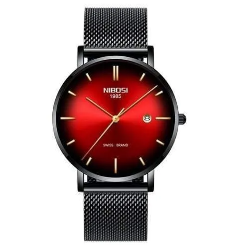Herren Uhren Top Brand Luxus Mesh Stahl Band Grün Casual Quarz Uhr Männer Mode Sport Armbanduhr Relogio Masculino