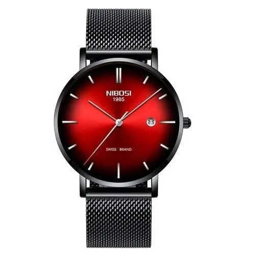Herren Uhren Top Brand Luxus Mesh Stahl Band Grün Casual Quarz Uhr Männer Mode Sport Armbanduhr Relogio Masculino