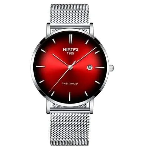 Herren Uhren Top Brand Luxus Mesh Stahl Band Grün Casual Quarz Uhr Männer Mode Sport Armbanduhr Relogio Masculino