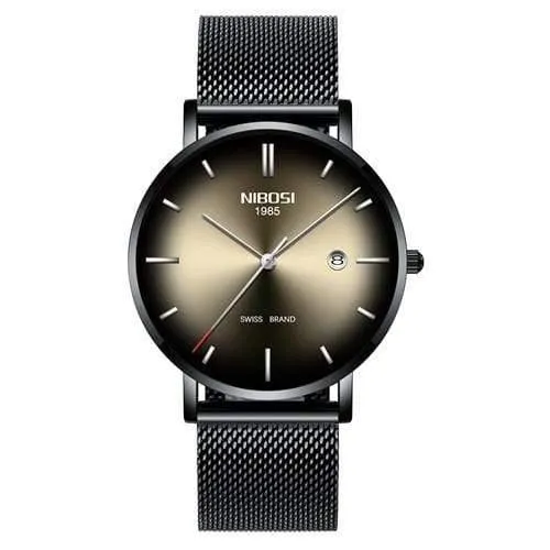 Herren Uhren Top Brand Luxus Mesh Stahl Band Grün Casual Quarz Uhr Männer Mode Sport Armbanduhr Relogio Masculino