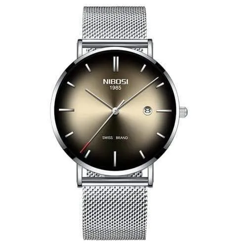 Herren Uhren Top Brand Luxus Mesh Stahl Band Grün Casual Quarz Uhr Männer Mode Sport Armbanduhr Relogio Masculino
