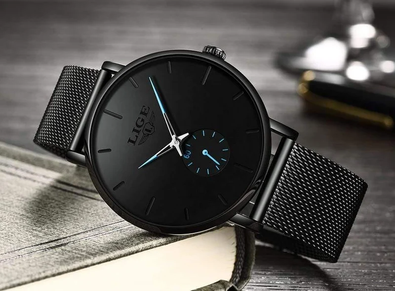 Sport Herren Uhren Marke Luxus Wasserdicht Einfache Uhr Männer Ultra Dünne Zifferblatt Quarz Uhr Relogio Masculino